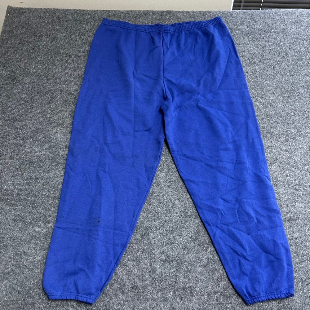 Lee Sweatpants Womens Size 24W Blue Heavyweight Vintage USA Joggers Good